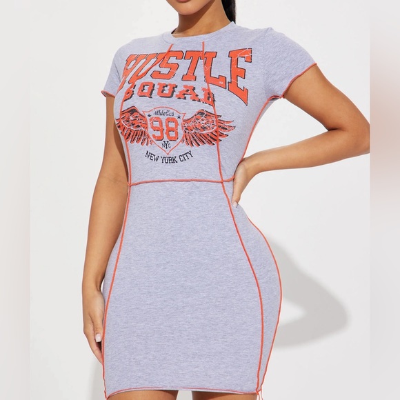 NWT Fashion Nova NYC Hustle Mini Dress - Picture 2 of 5